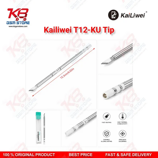 Kailiwei T12-KU Knife Soldering Iron Tip for T12 Soldering Station