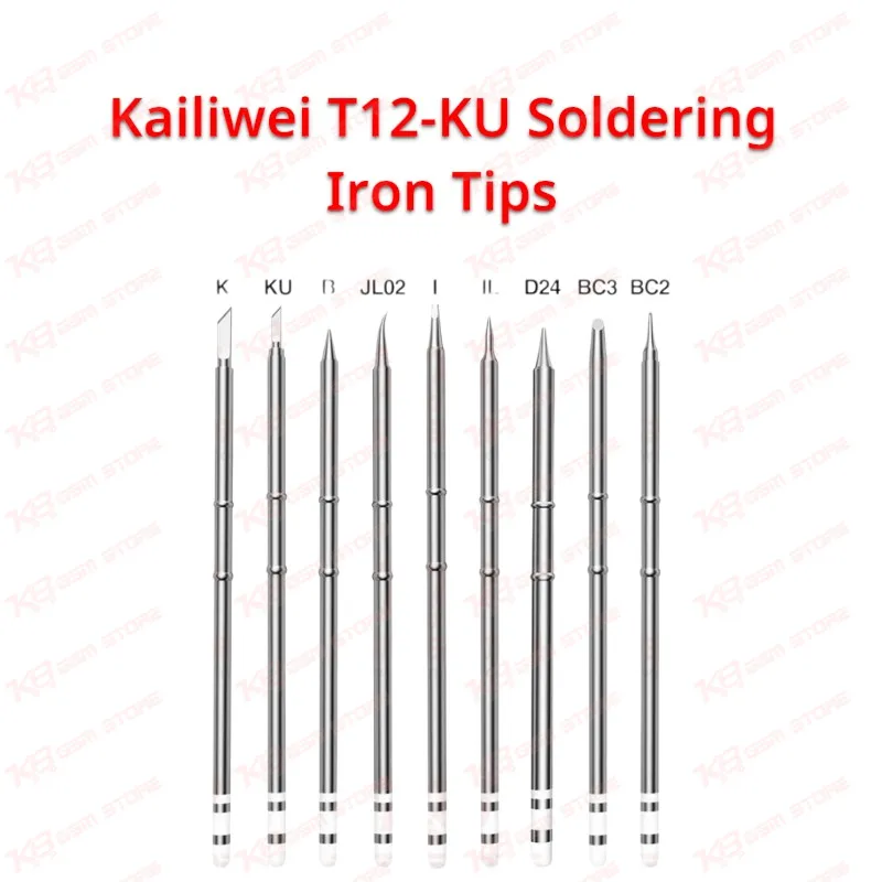 Kailiwei T12-KU Soldering Iron Tips