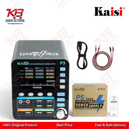 Kaisi P5 30V 5A Intelligent DC Regulated Power Supply for Mobile Repair Bench