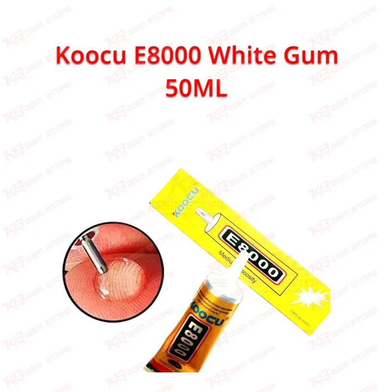 Koocu E8000 White Gum 50ML