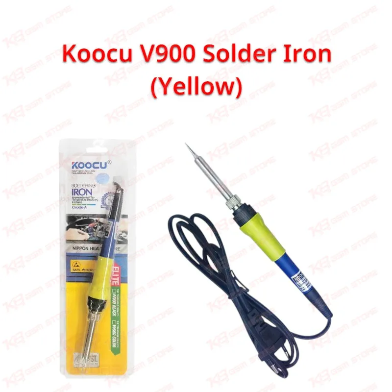 Koocu V900 Solder Iron (Yellow)