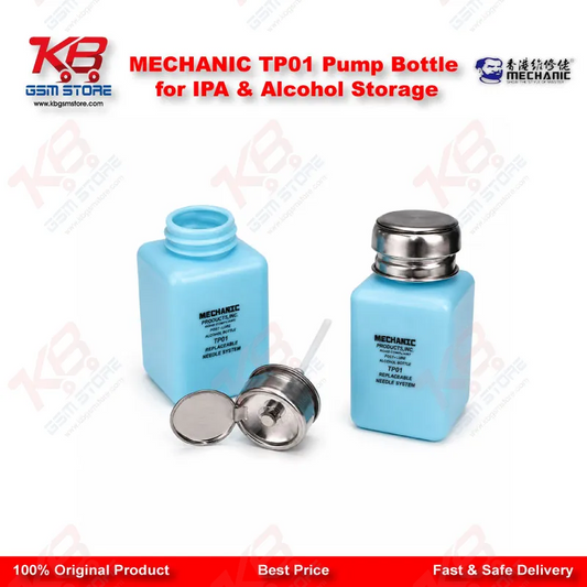 MECHANIC TP01 Pump Bottle for IPA & Alcohol Storage