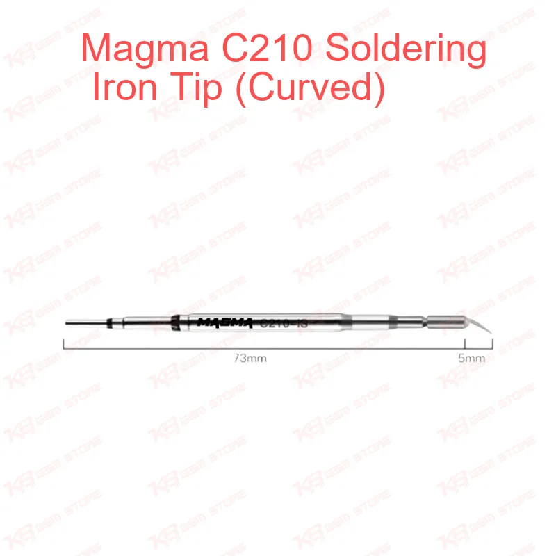 Magma C210 Soldering Iron Tip (Curved)