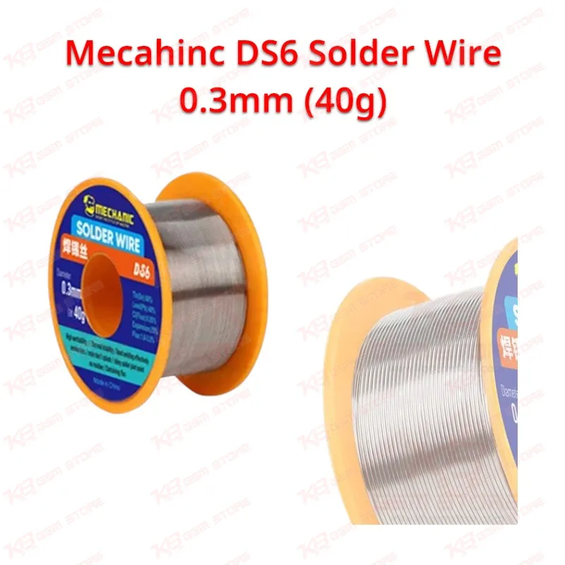 Mecahinc DS6 Solder Wire 0.3mm (40g)