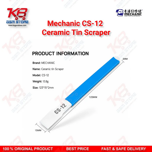 Mechanic CS-12 Ceramic Tin Scraper for PCB Motherboard Cleaning