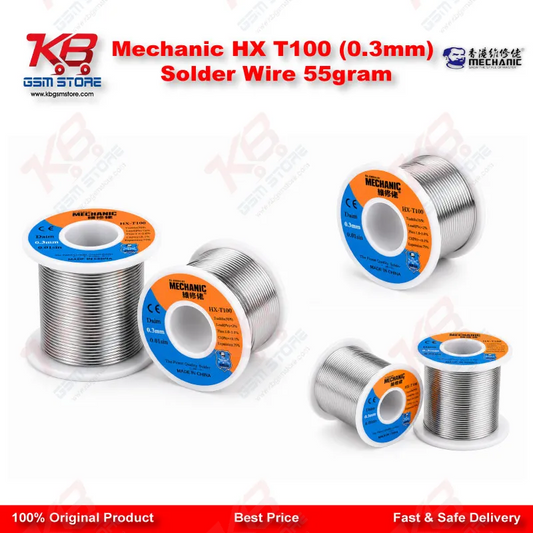 Mechanic HX T100 (0.3mm) Solder Wire 55gram