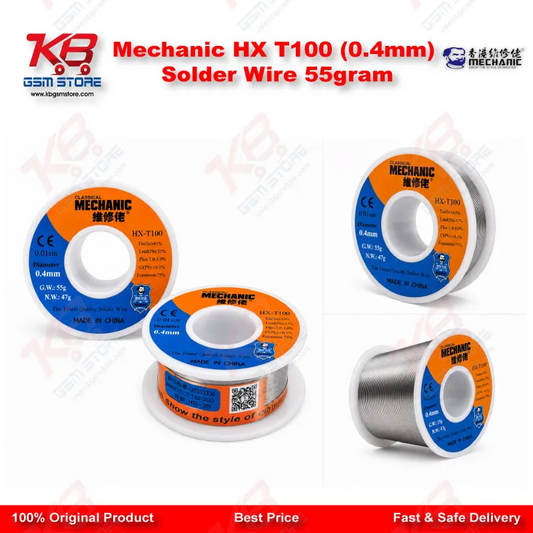 Mechanic HX T100 (0.4mm) Solder Wire 55gram