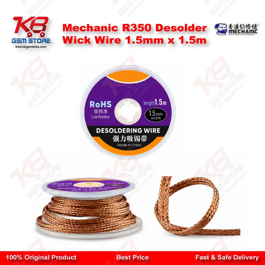 Mechanic R350 Desolder Wick Wire 1.5mm x 1.5m