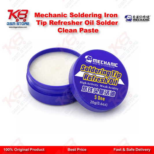 Mechanic Soldering Iron Tip Refresher Oil Solder Clean Paste