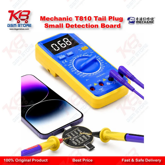 Mechanic T810 Non-Disassembly Tail Plug Test Board – Lightning & Type-C Charging Port Detector