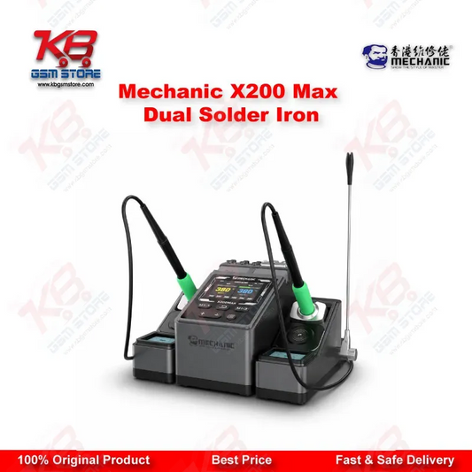 Mechanic X200 Max Dual Solder Iron – Dual-Station PWM Soldering Station