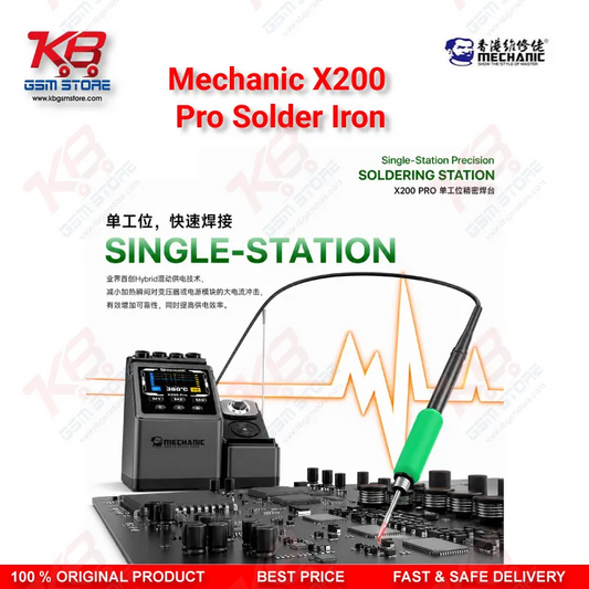 Mechanic X200 Pro Smart Soldering Station 200W – Pen Style Temperature Adjustable Rework Tool