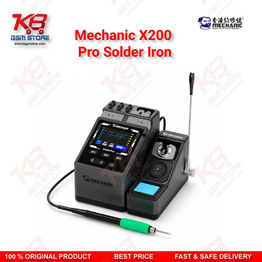 Mechanic X200 Pro Smart Soldering Station 200W – Pen Style Temperature Adjustable Rework Tool