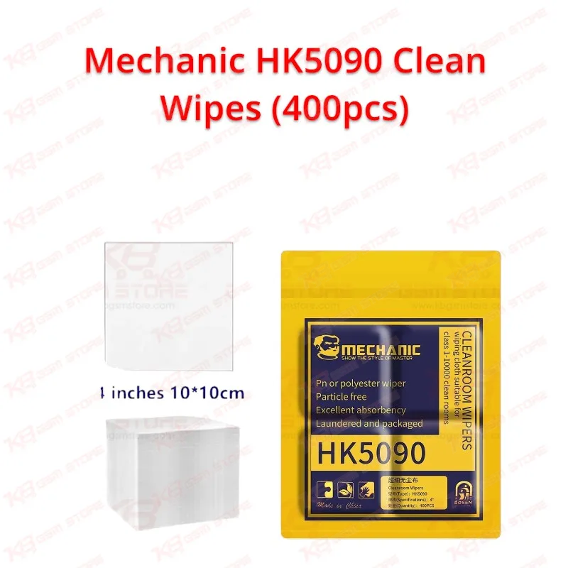 Mechanic HK5090 Clean Wipes (400pcs)