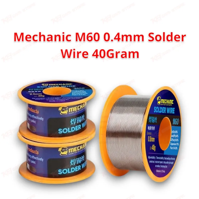 Mechanic M60 0.4mm Solder Wire 40Gram