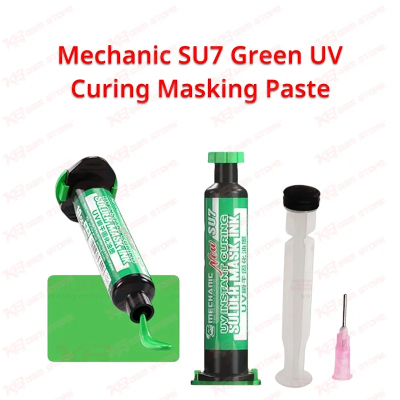 Mechanic SU7 Green UV Curing Masking Paste