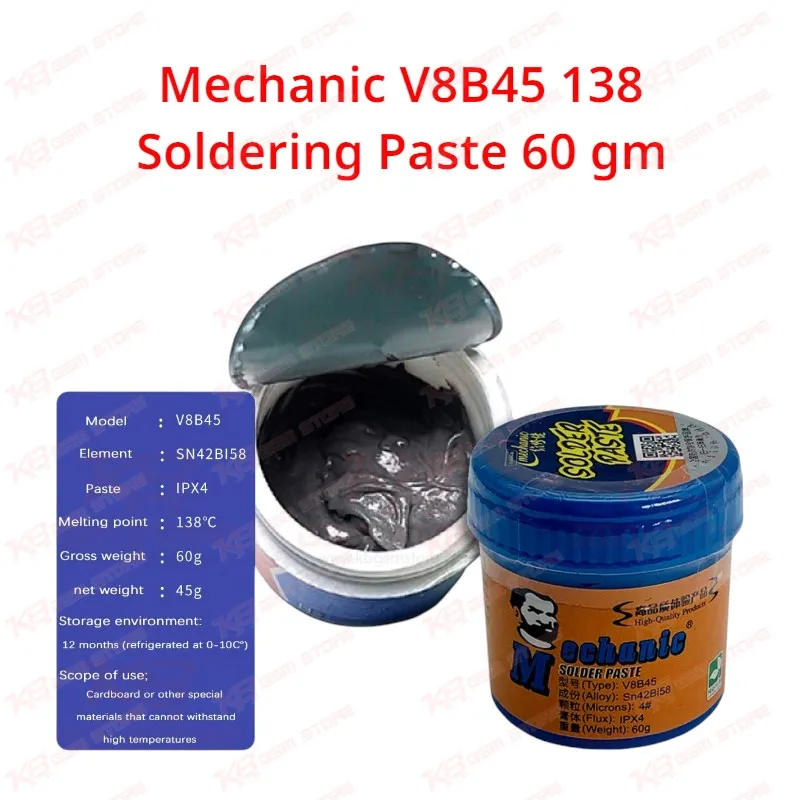 Mechanic V8B45 138 Soldering Paste 60 gm