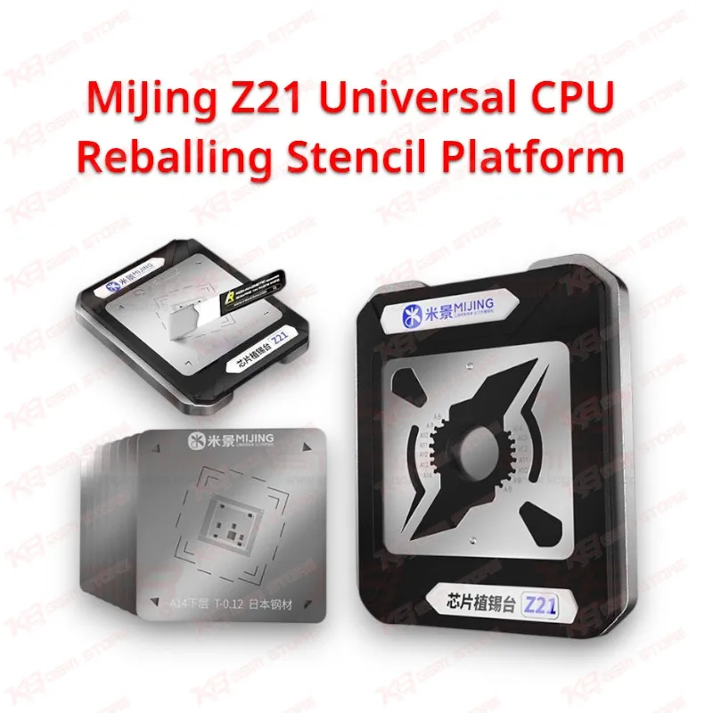 MiJing Z21 Universal CPU Reballing Stencil Platform