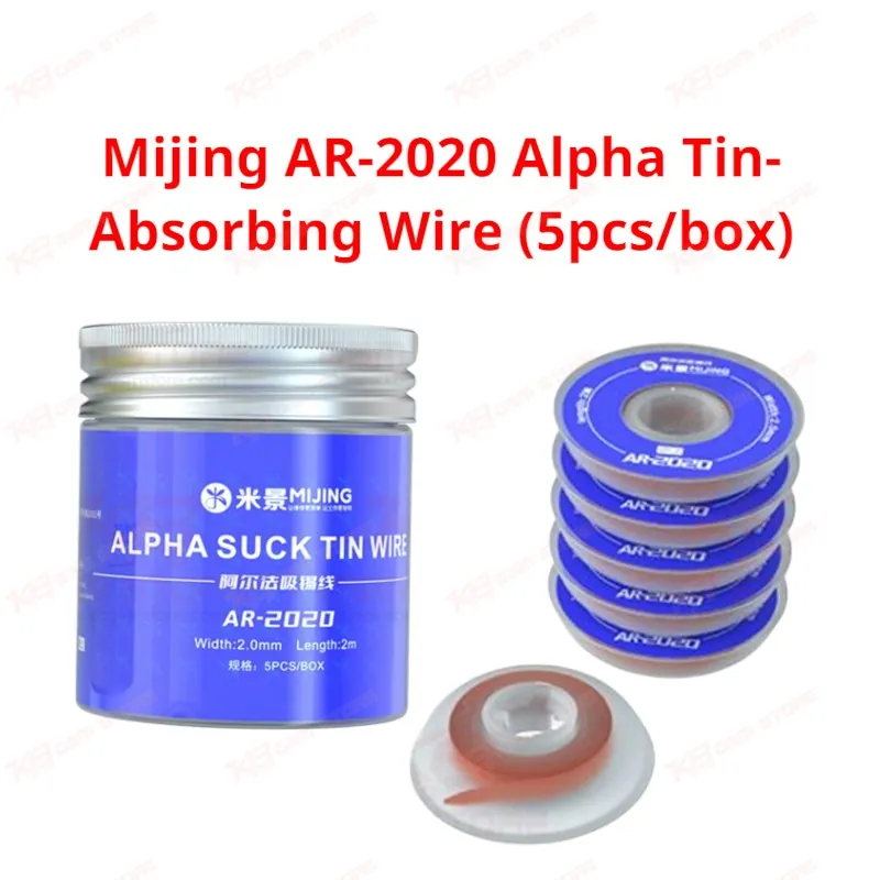 Mijing AR-2020 Alpha Tin-Absorbing Wire (5pcs/box)