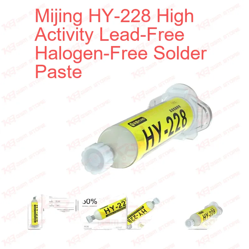 Mijing HY-228 High Activity Lead-Free Halogen-Free Solder Paste