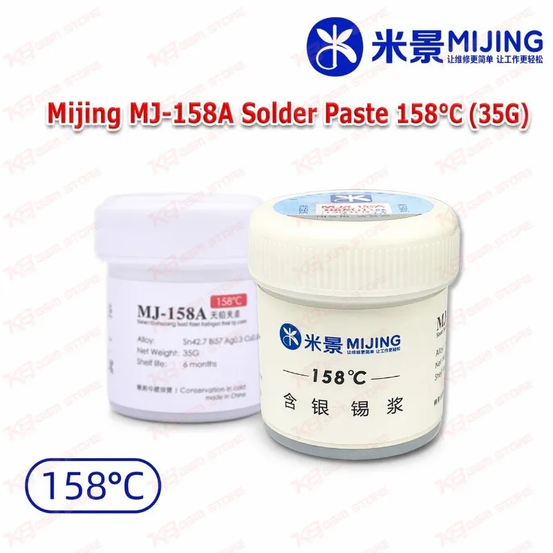 Mijing MJ-158A Solder Paste 158°C (35G)