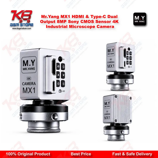 Mr.Yang MX1 HDMI & Type-C Dual Output 8MP Sony CMOS 4K Industrial Microscope Camera