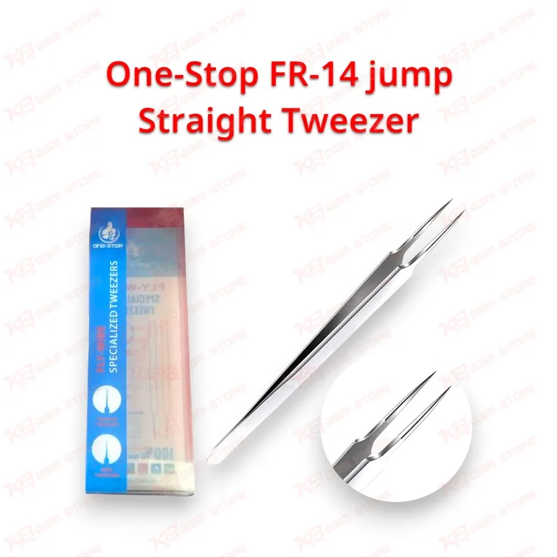 One-Stop FR-14 jump Straight Tweezer