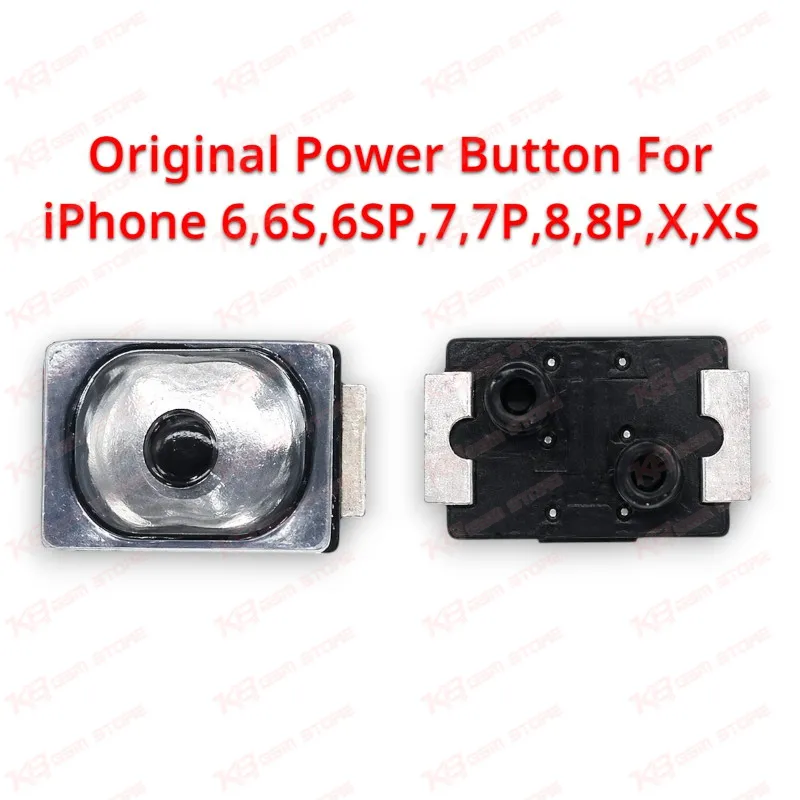Original Power Button For iPhone 6,6S,6SP,7,7P,8,8P,X,XS