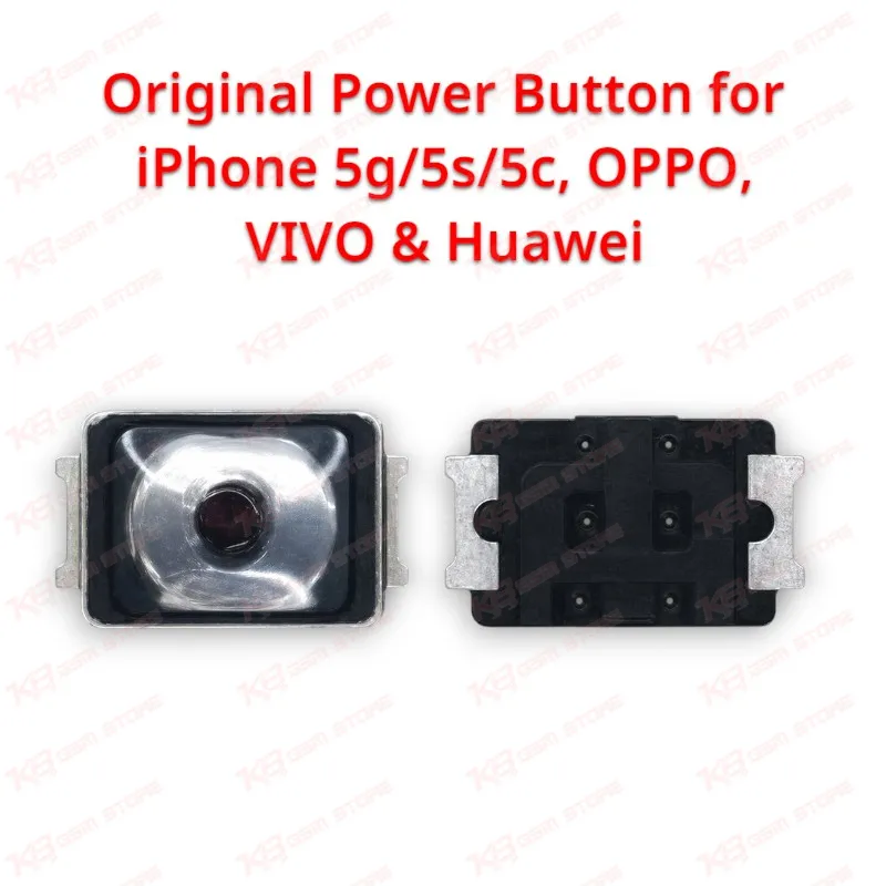Original Power Button for iPhone 5g/5s/5c, OPPO, VIVO & Huawei