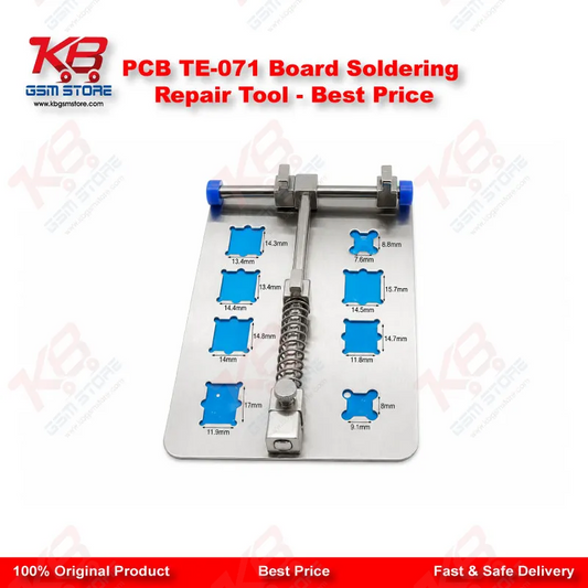 TE-071 PCB Board Holder Fixture – Universal Mobile Motherboard Soldering Clamp