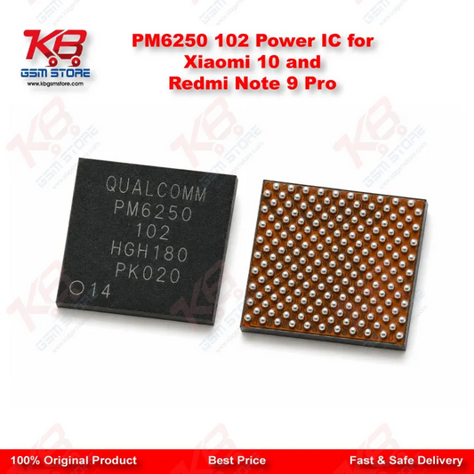 PM6250 102 Power IC for Xiaomi 10 and Redmi Note 9 Pro
