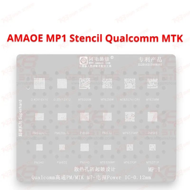 Power IC MP1 Stencil AMAOE