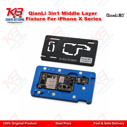 QianLi 3in1 Middle Layer Fixture For iPhone X Series