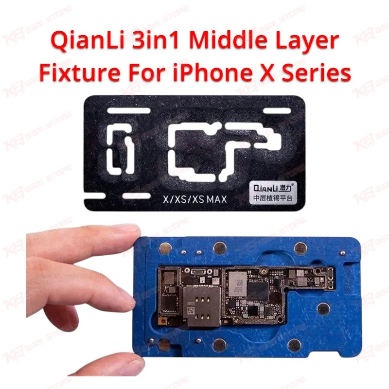 QianLi 3in1 Middle Layer Fixture For iPhone X Series