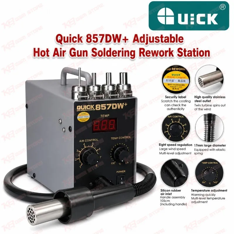 Quick 857DW+ SMD Rework Station