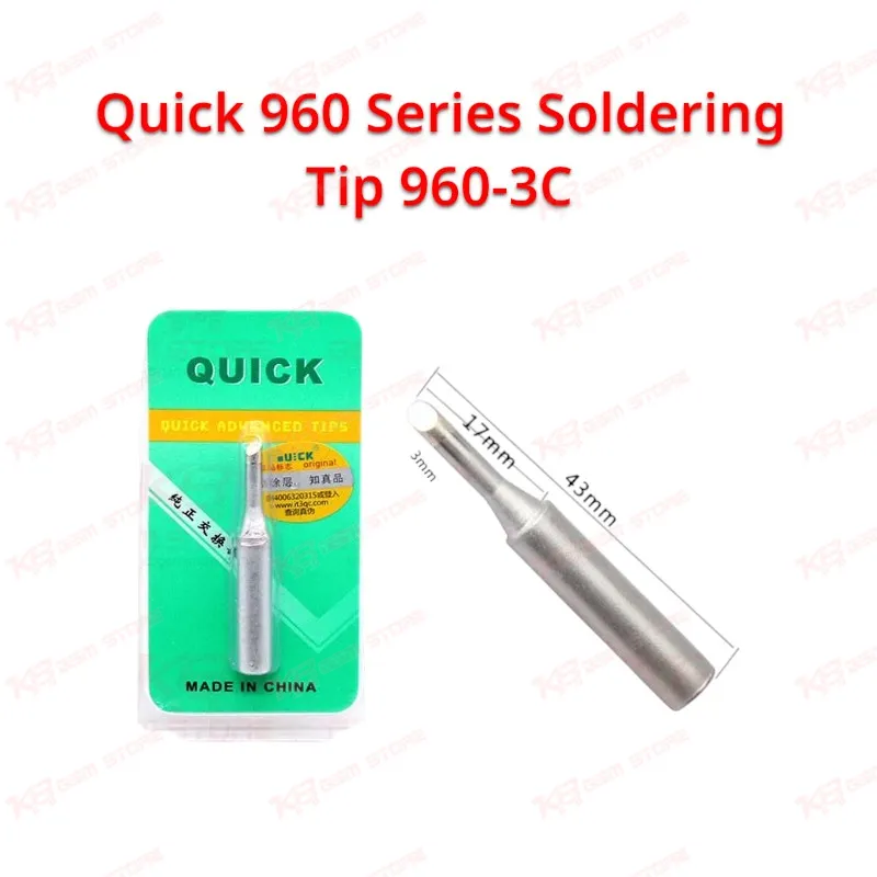 Quick 960 Series Soldering Tip 960-3C