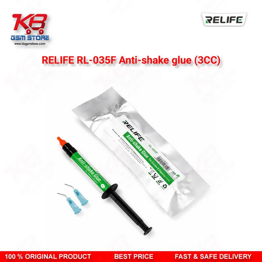 RELIFE RL-035F Camera Anti-Shake Glue 3CC — UV Curing Adhesive for Mobile Camera & PCB Repair