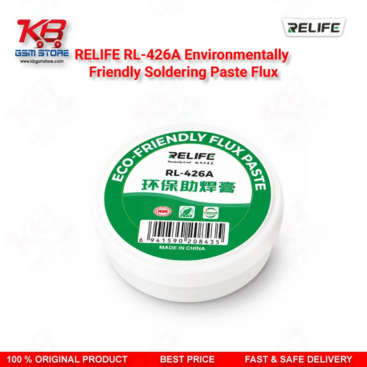 RELIFE RL-426A Environmentally Friendly Soldering Paste Flux 30g — High Purity Lead-Free Flux for BGA, SMT & PCB Repair