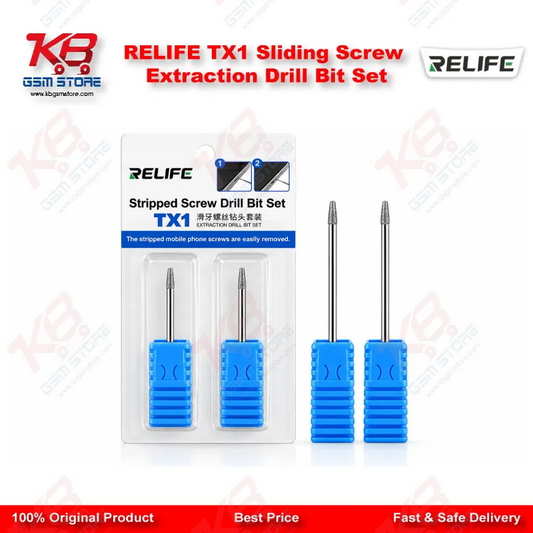 RELIFE TX1 Sliding Screw Extraction Drill Bit Set
