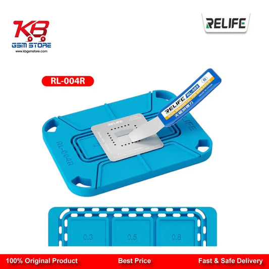 RELIFE RL-004R Curved Magnetic Soldering Pad for CPU and Hard Drive IC Chip Repair