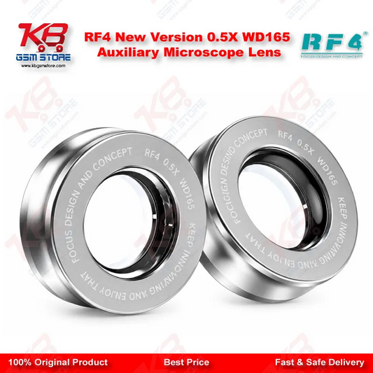 RF4 New Version 0.5X WD165 Auxiliary Microscope Lens