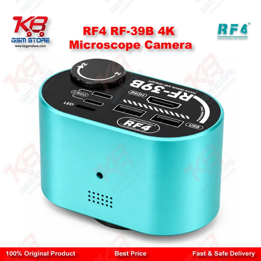 RF4 RF-39B 4K Wide-Angle CMOS Microscope Camera – Lossless Zoom for PCB Repair