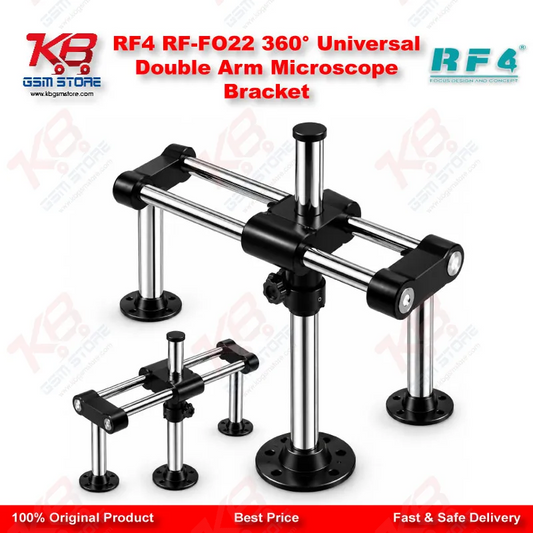 RF4 RF-FO22 360° Universal Double Arm Microscope Bracket