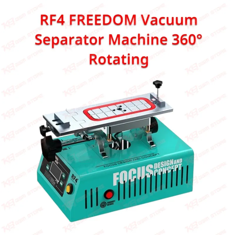RF4 FREEDOM Vacuum Separator Machine 360° Rotating