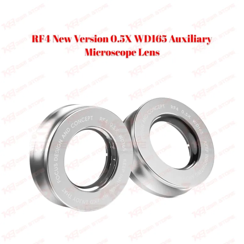 RF4 New Version 0.5X WD165 Auxiliary Microscope Lens