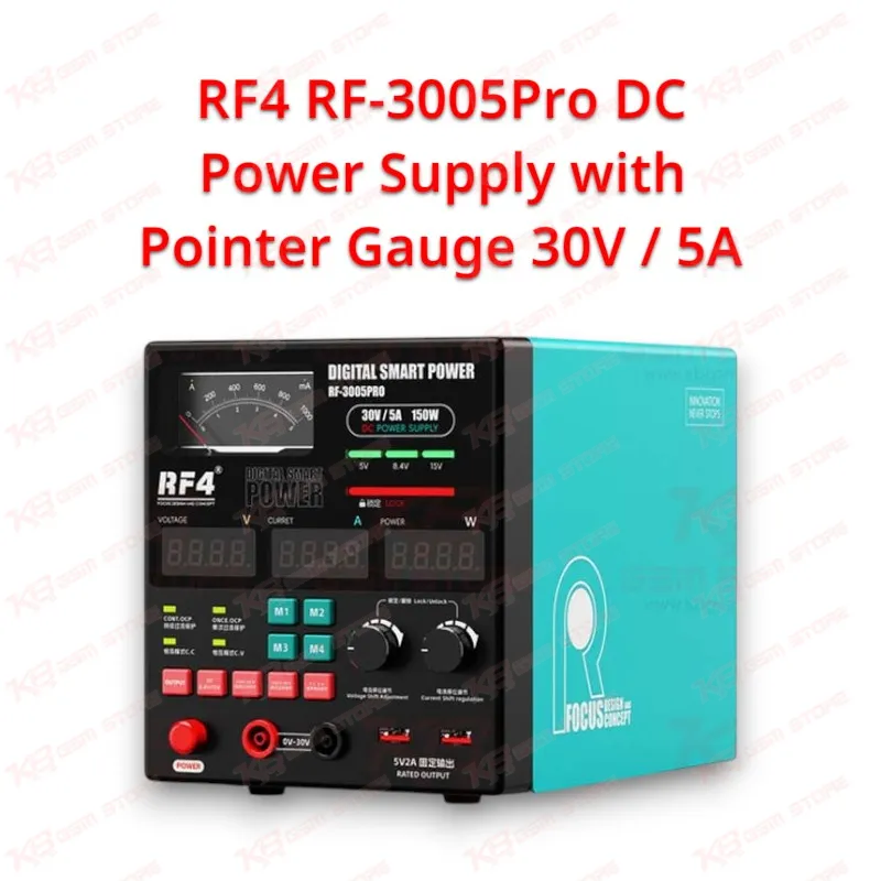 RF4 RF-3005Pro DC Power Supply 30V / 5A