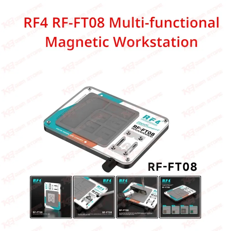 RF4 RF-FT08 Multi-functional Magnetic Workstation for Phone Repair