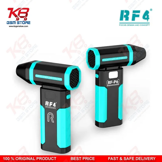 RF4 RF-P6 Portable Mini Cooling Fan 6000mAh Rechargeable Air Blower for Mobile Repair