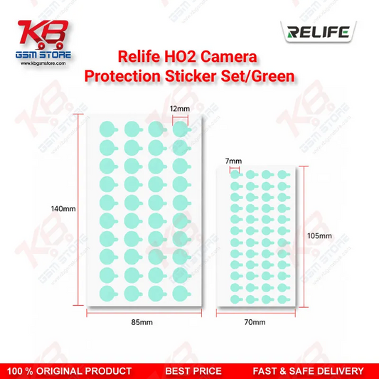 RELIFE HO2 Camera Lens Protection Sticker Set (1000 Pcs) – Green