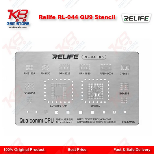 Relife RL-044 QU9 Stencil